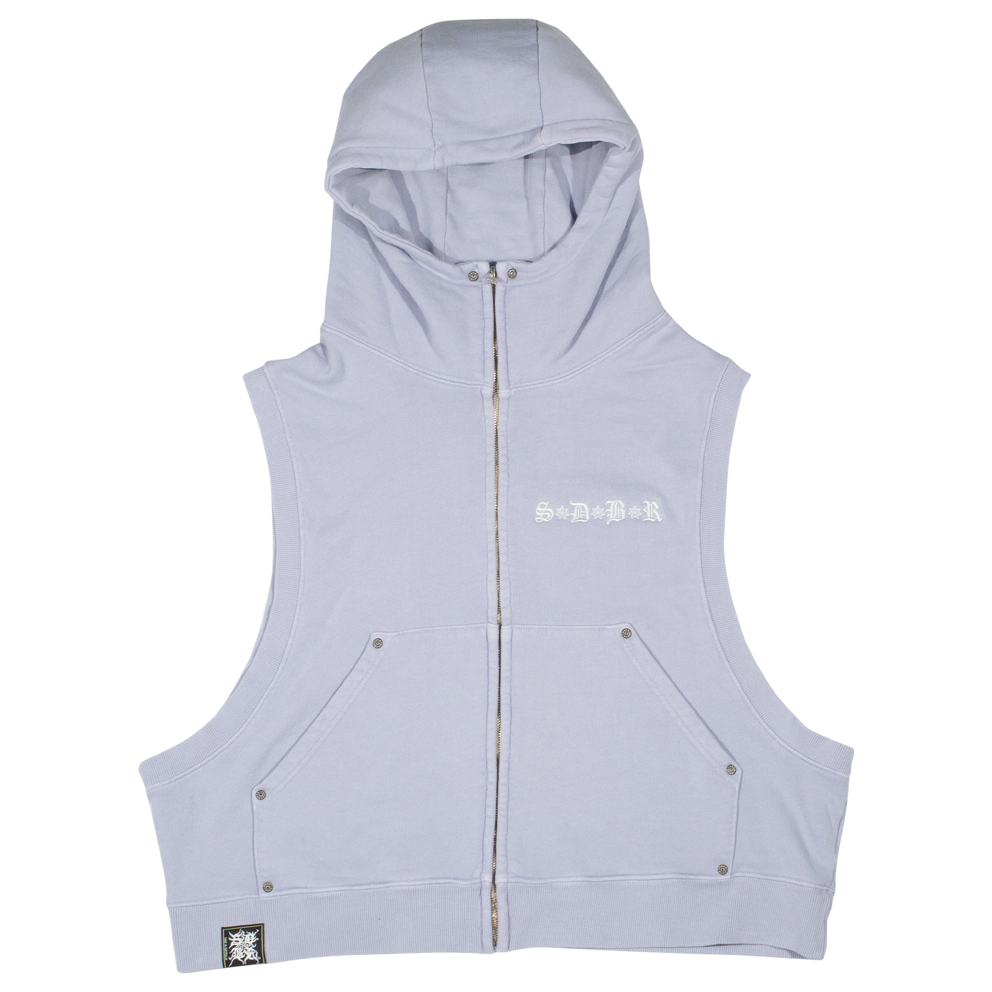 Hooded Vest (Cool Grey)